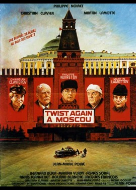 affiche du film TWIST AGAIN A MOSCOU