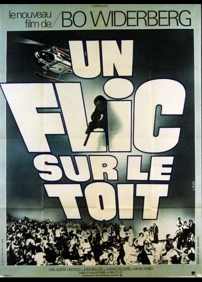 affiche du film UN FLIC SUR LE TOIT