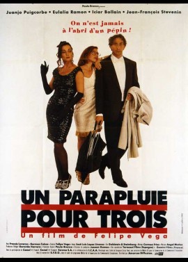 affiche du film UN PARAPLUIE POUR TROIS