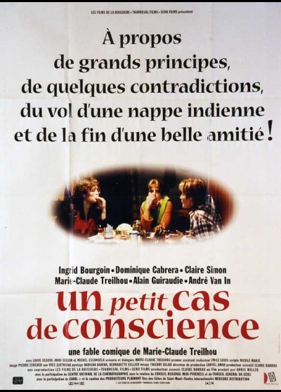 affiche du film UN PETIT CAS DE CONSCIENCE