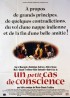 affiche du film UN PETIT CAS DE CONSCIENCE