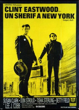 COOGAN'S BLUFF movie poster