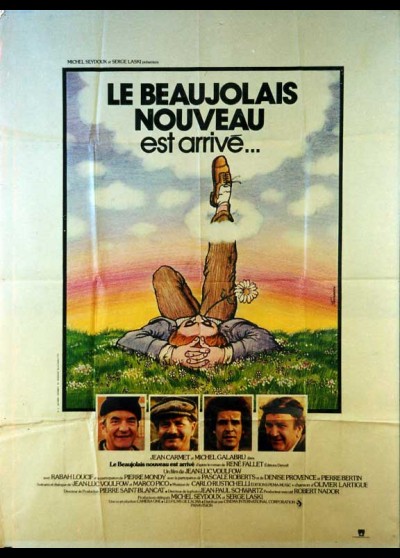 affiche du film BEAUJOLAIS NOUVEAU EST ARRIVE (LE)