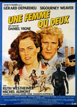 affiche du film UNE FEMME OU DEUX