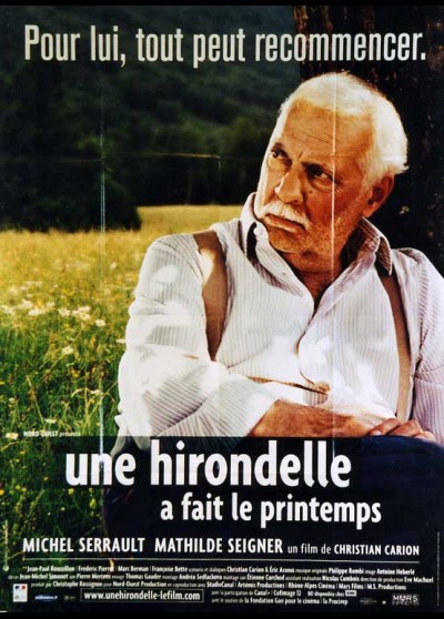 affiche du film UNE HIRONDELLE A FAIT LE PRINTEMPS