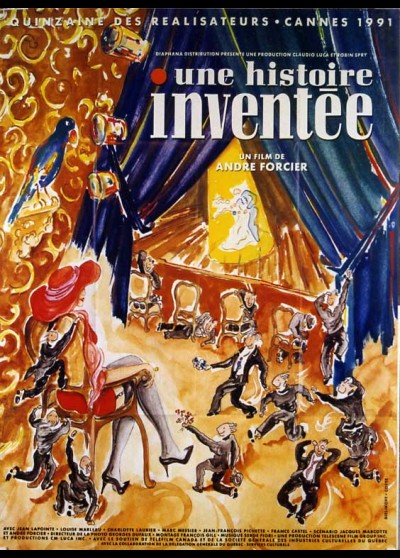 affiche du film UNE HISTOIRE INVENTEE