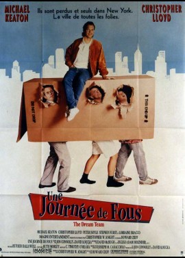 affiche du film UNE JOURNEE DE FOUS