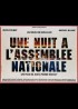 UNE NUIT A L'ASSEMBLEE NATIONALE movie poster