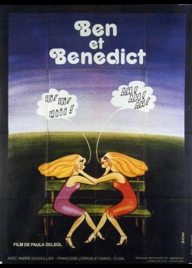 affiche du film BEN ET BENEDICT