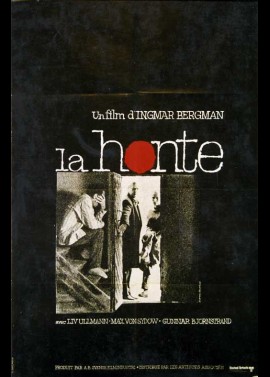 affiche du film HONTE (LA)