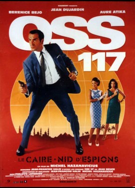 affiche du film OSS 117 LE CAIRE NID D'ESPIONS