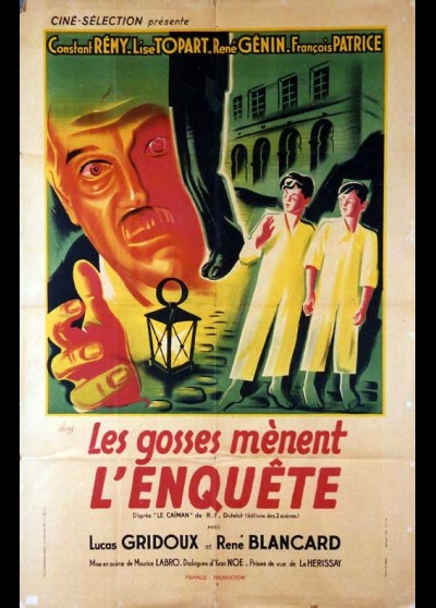 affiche du film GOSSES MENENT L'ENQUETE (LES)