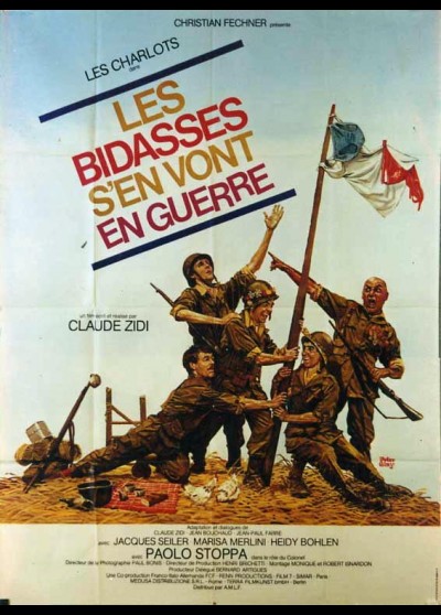 BIDASSES S'EN VONT EN GUERRE (LES) movie poster