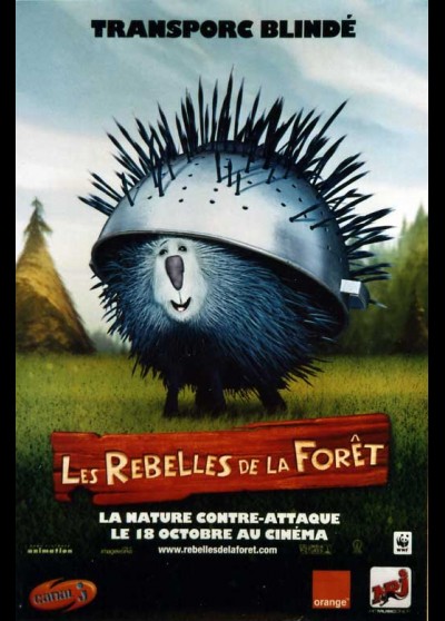 affiche du film REBELLES DE LA FORET (LES)