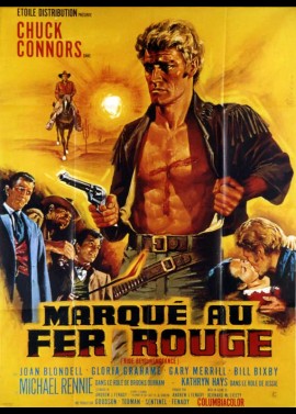 affiche du film MARQUE AU FER ROUGE