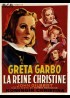 QUEEN CHRISTINA movie poster