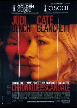 affiche du film CHRONIQUE D'UN SCANDALE