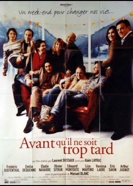 affiche du film AVANT QU'IL NE SOIT TROP TARD