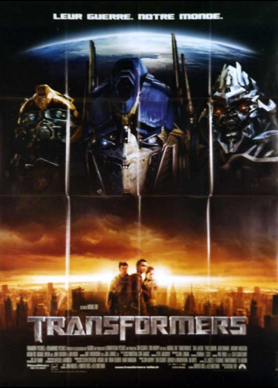 poster TRANSFORMERS Michael Bay - CINESUD movie posters