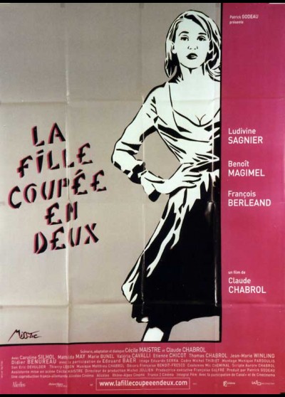 affiche du film FILLE COUPEE EN DEUX (LA)