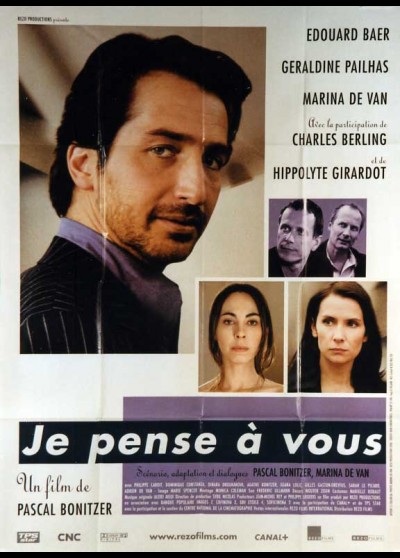 affiche du film JE PENSE A VOUS