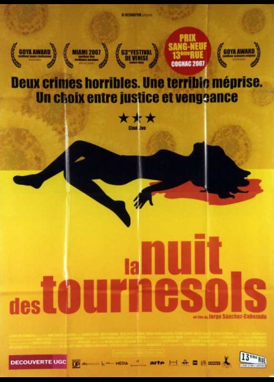 affiche du film NUIT DES TOURNESOLS (LA)