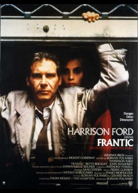 FRANTIC movie poster