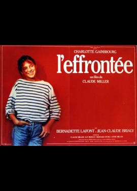 affiche du film EFFRONTEE (L')