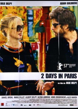 affiche du film TWO DAYS IN PARIS