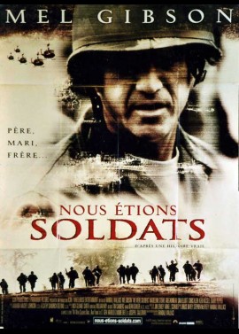 affiche du film NOUS ETIONS SOLDATS