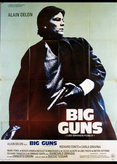 affiche du film BIG GUNS LES GRANDS FUSILS