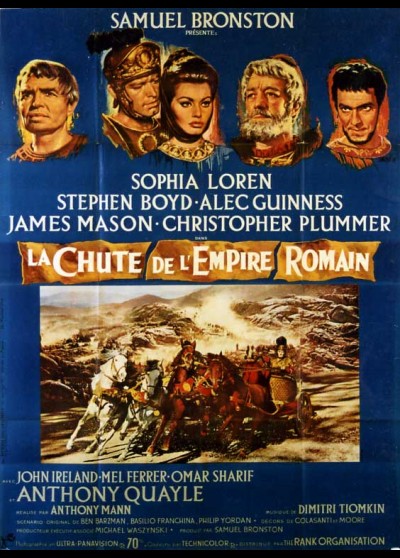 affiche du film CHUTE DE L'EMPIRE ROMAIN (LA)