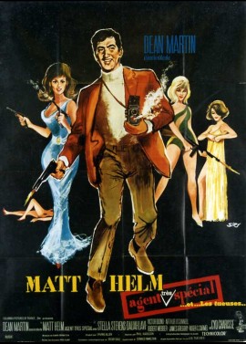 affiche du film MATT HELM AGENT TRES SPECIAL ET LES TUEUSES