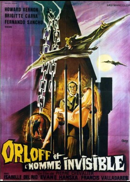 affiche du film ORLOFF ET L'HOMME INVISIBLE