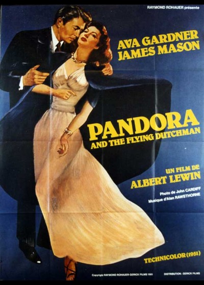 PANDORA AND THE FLYING DUTCHMAN movie poster