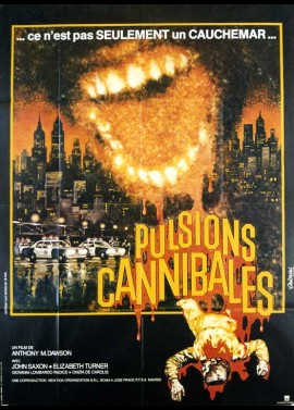 affiche du film PULSIONS CANNIBALES