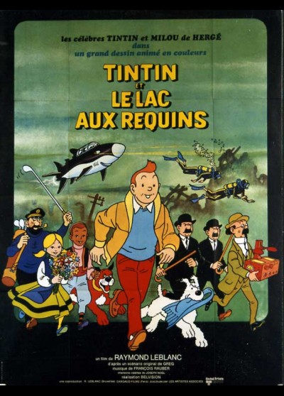 TINTIN ET LE LAC AUX REQUINS movie poster