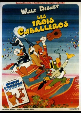 THREE CABALLEROS (THE) movie poster