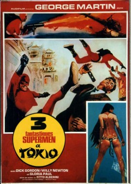 TRE SUPERMEN A TOKIO movie poster