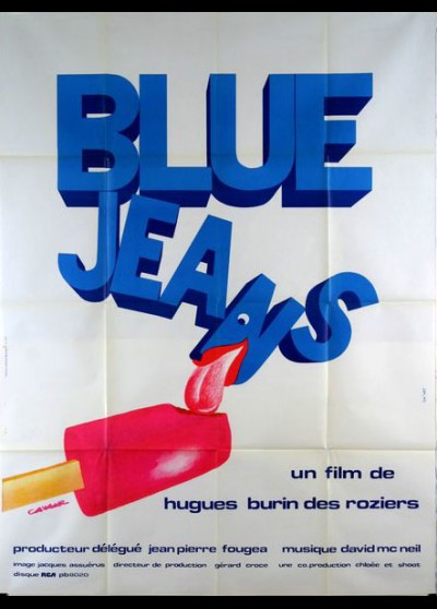 affiche du film BLUE JEANS