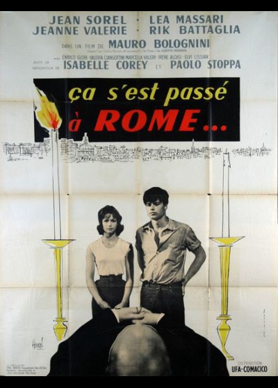 affiche du film CA S'EST PASSE A ROME