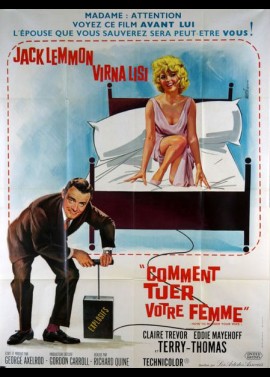 affiche du film COMMENT TUER VOTRE FEMME