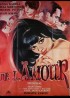 DE L'AMOUR movie poster