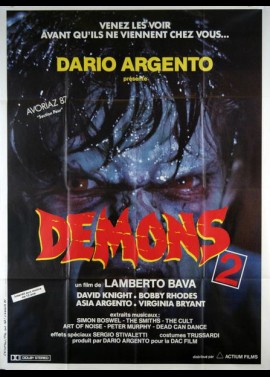 affiche du film DEMONS 2