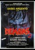 affiche du film DEMONS 2