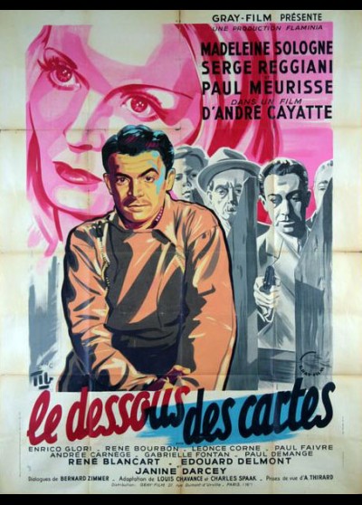 affiche du film DESSOUS DES CARTES (LE)