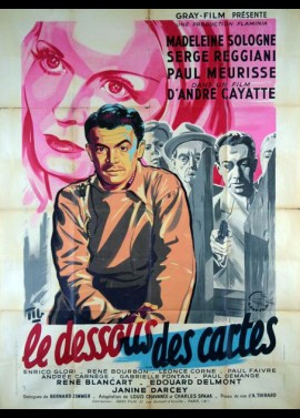 DESSOUS DES CARTES (LE) movie poster