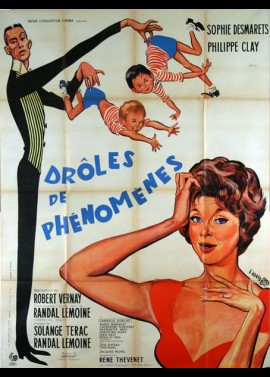 affiche du film DROLES DE PHENOMENES