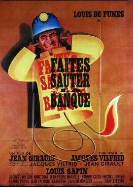 FAITES SAUTER LA BANQUE movie poster