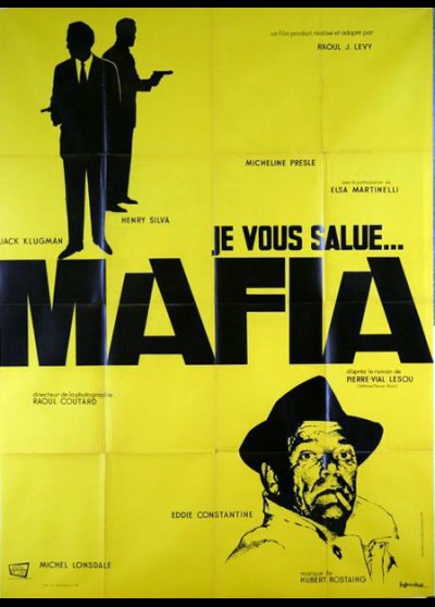 JE VOUS SALUE MAFIA movie poster